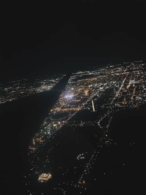 Nighttime Flight over National Mall Washington DC | National mall washington dc, National mall ...