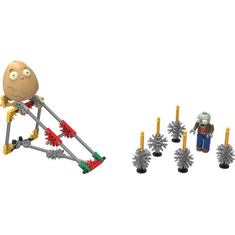 K'NEX Plants vs. Zombies: Walnut Bowling Set (53441) Toys | Zavvi.com