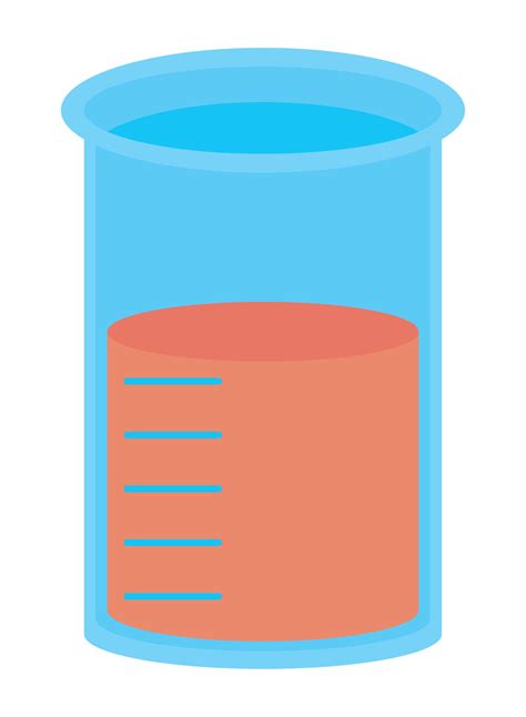 chemical flask with substance 10966923 Vector Art at Vecteezy