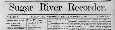 Wisconsin Historical Newspapers Online - Recollection Wisconsin