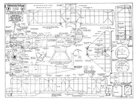 Fokker Dr1 Rc Plans