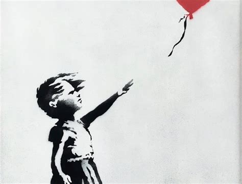 Banksy’s “Girl with Red Balloon” Painting Gets Shredded at Auction, but Was it all Just a Stunt ...