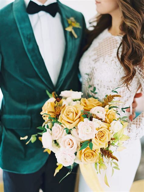 Emerald Green And Gold Wedding Ideas