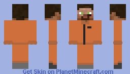 prisoner steve Minecraft Skin