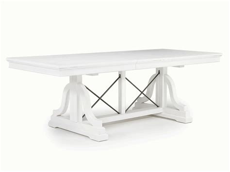 Bay Creek Extendable Dining Table in Chalk White | Mor Furniture