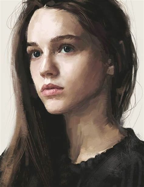 45 Beautiful Acrylic Portrait Paintings Ideas - Greenorc | Digital ...