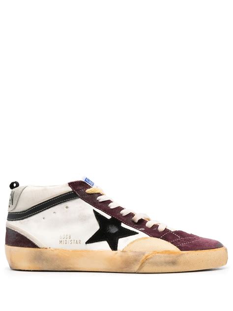 Golden Goose Mid Star Sneakers - Farfetch