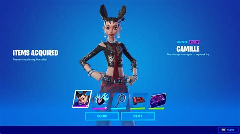 Buying New Camille Skin In Fortnite item Shop Today | Full Bundle ...