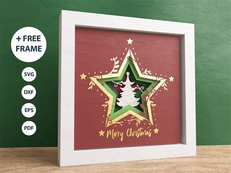 Christmas Tree 3d Svg With Easy Instructions Merry Christmas - Etsy