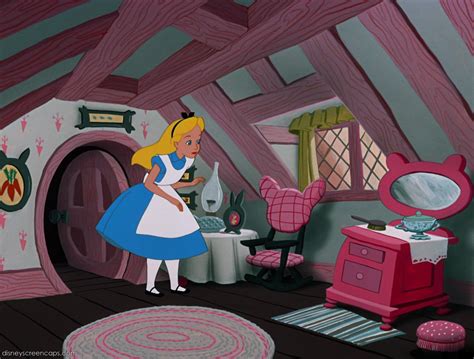 White Rabbit's House | Alice in wonderland 1951, Alice in wonderland rabbit, Wonderland