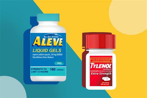 The Differences Between Tylenol, Aleve, Advil, and Aspirin