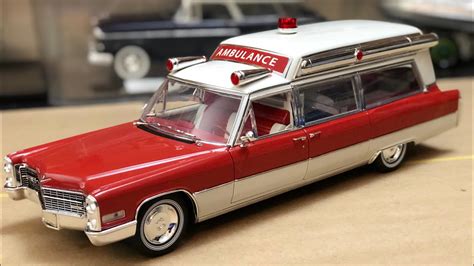 Wow 1966 Cadillac Ambulance! In 1/18 Scale By Greenlight #Diecast - YouTube