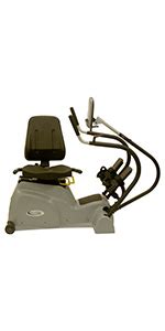 Amazon.com: HCI Fitness Physio Step HXT Recumbent Compact Semi ...