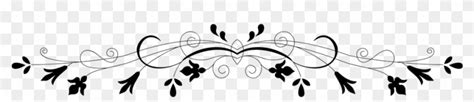 Decorative Line Black Png 2, Buy Clip Art - Corner Border Design ...