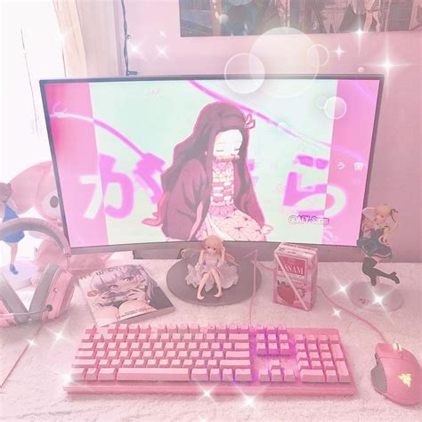 Pc Gaming Setup Girl , Pc Gaming Setup | Otaku room, Video game room design, Gamer room