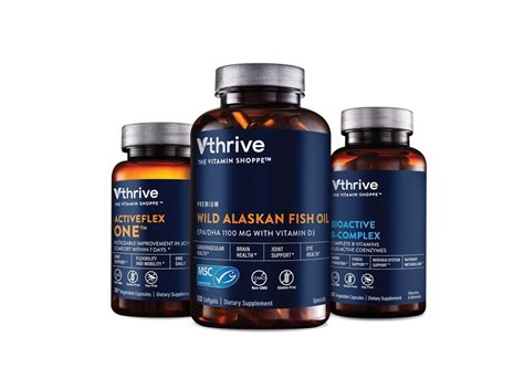 The Vitamin Shoppe® Launches New Vthrive The Vitamin Shoppe™ Brand Line of Vitamins, Supplements ...