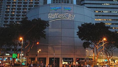 Raffles City Shopping Centre in Singapore