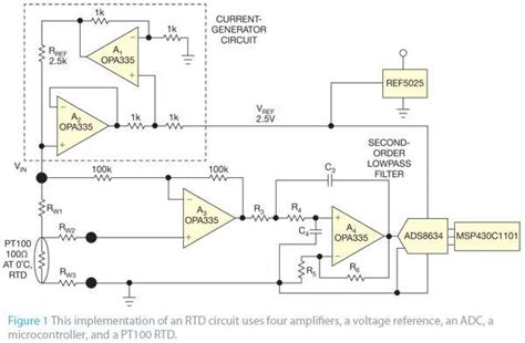 Pt100 Temperature Sensor Wiring