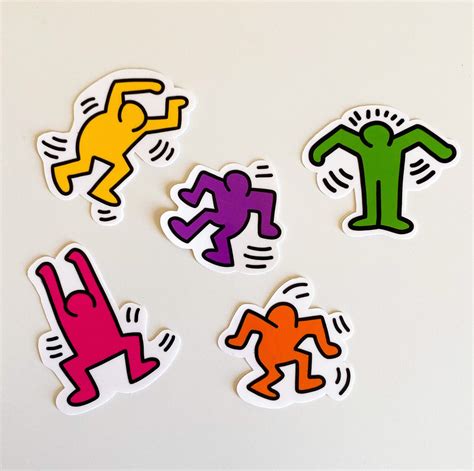 Keith Haring Indie Dancers Sticker Pack Laptop Stickers - Etsy in 2022 ...