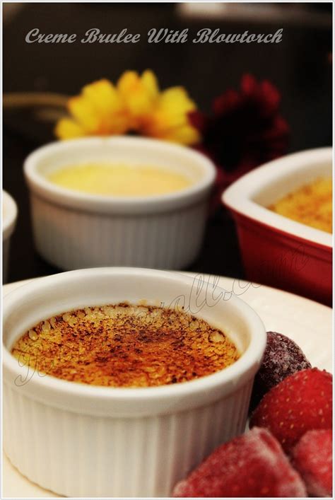 Creme Brulee With Blowtorch | Creme Brulee Dessert