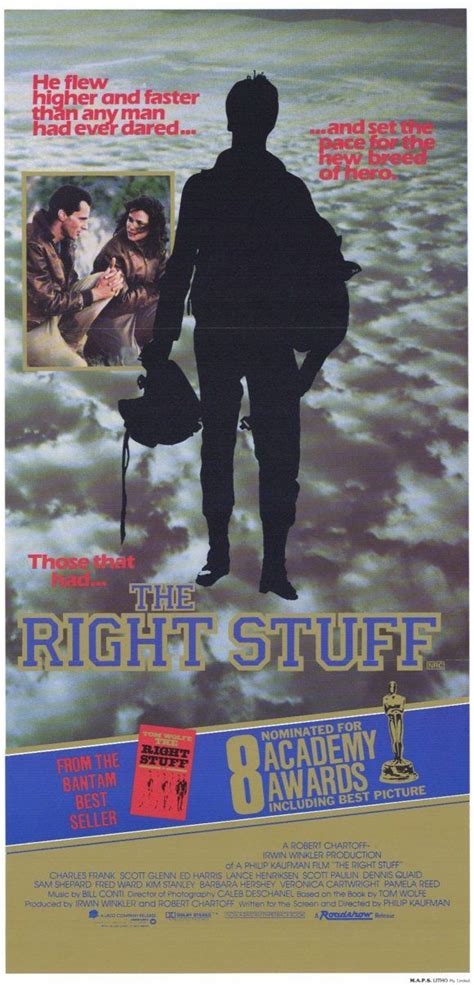 The Right Stuff Movie Posters From Movie Poster Shop | Movie posters ...