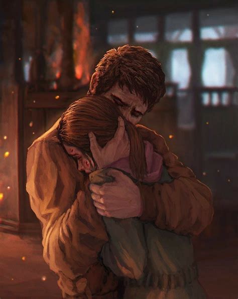 The Last Of Us Fan Art | Last of us, Çift çizimleri, Sevimli çift çizimleri