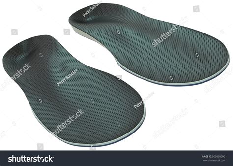 Orthotics Custom Made Shoe Inserts Isolated Stock Illustration ...