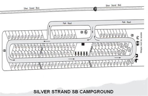 Silver Strand State Beach Rv Park Map - Chicky Blondelle