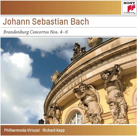 Bach: Brandenburg Concertos Nos. 4-6, BWV 1049-1051 - Sony Classical Masters: Amazon.co.uk: CDs ...