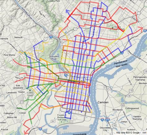 Crossing the Lines: The Philly Bus Grid