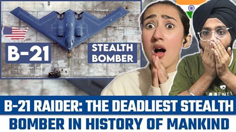 Indians React to B-21 Raider Stealth Bomber - 10 Things You Need to Know - YouTube