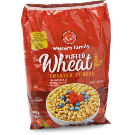 Western Family - Cereal - Puffed Wheat