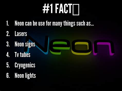 Uses Of Neon