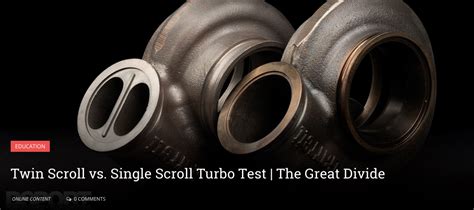 Twin Scroll vs Single Scroll Turbo Test - evolutionm.net