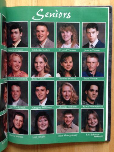 1997 WEST VIGO HIGH SCHOOL YEARBOOK, THE REFLECTIONS, WEST TERRE HAUTE ...