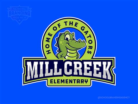 Millcreek Elementary Mascot Logo Design by School Branding Agency on ...