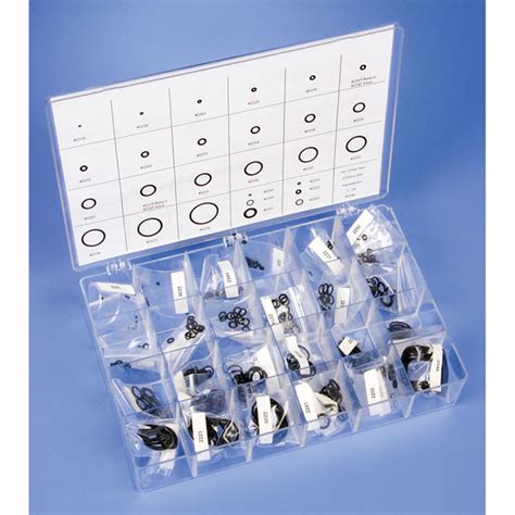 DCI Dental O-Ring Kit. Includes 360 rings, 12 each of 30 common sizes - The Dental Market U.S.