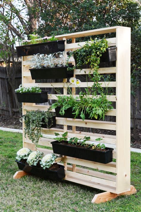 DIY Living Wall with Moveable Planters - Oleander + Palm