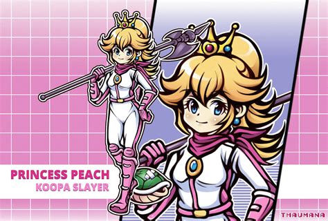 Princess Peach (Mario Movie) by Thaumana on DeviantArt