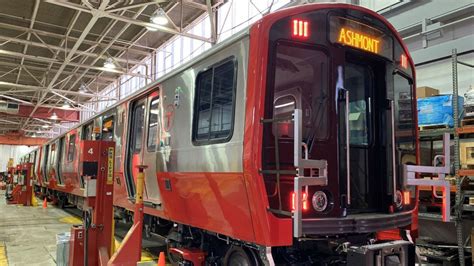 MBTA Unveils New Red Line Cars – NBC Boston