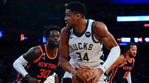 Milwaukee Bucks 111-107 New York Knicks | NBA News | Sky Sports