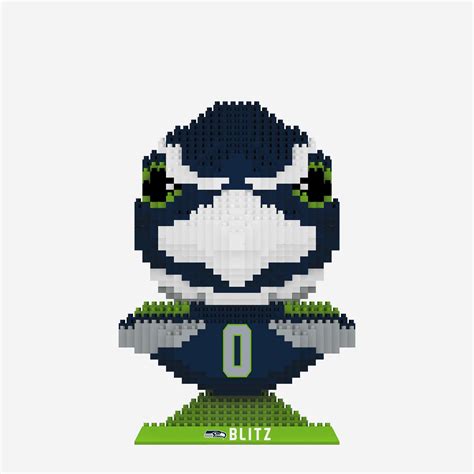 Blitz Seattle Seahawks BRXLZ Mascot Bust | Seattle seahawks, Seahawks, Mascot