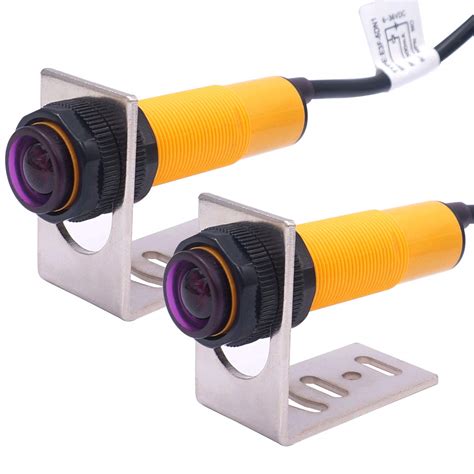 Buy Taiss/ 1 Pair Photoelectric Sensor M18 Infrared Ray Through-Beam ...