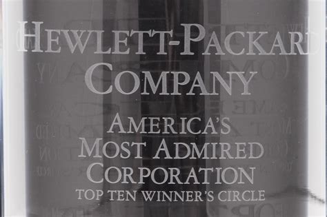 Hewlett-Packard: A Most Admired Company - HP History