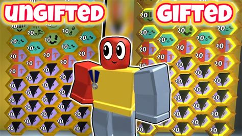 Gifted VS Ungifted Bees: Do Gifted Bees Matter? (Bee Swarm Simulator) - YouTube