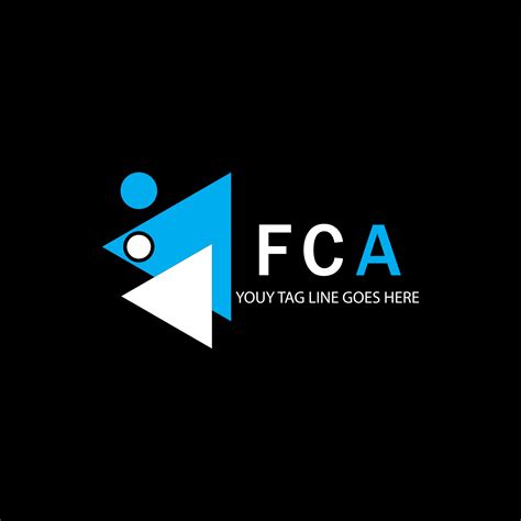 FCA letter logo creative design with vector graphic 7698979 Vector Art ...