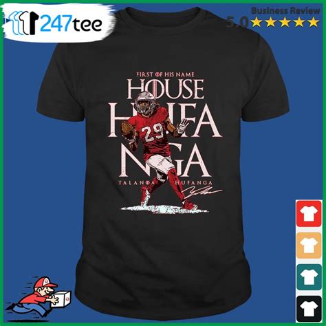 Talanoa Hufanga San Francisco 49ers First His Name Hufanga Shirt ...