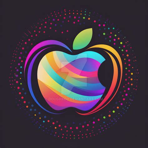 Apple Logo Colorful by DoughxDD on DeviantArt