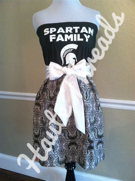 Michigan State SPARTANS Football College by hautethreadsboutique