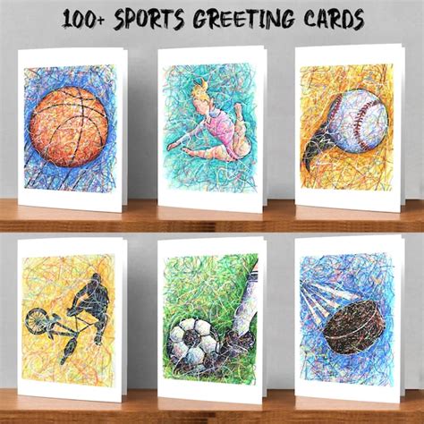 Sports Birthday Card - Etsy